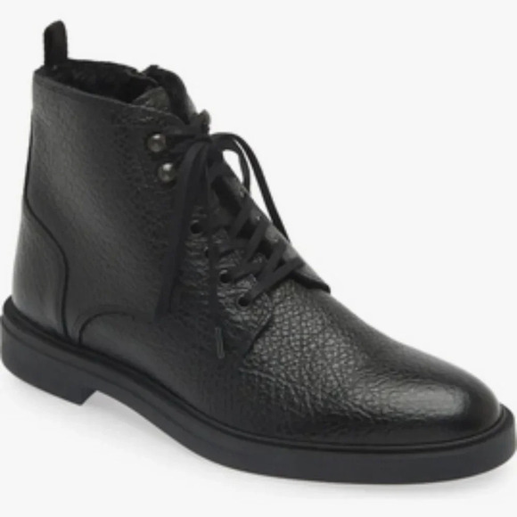 Boss Men's Black Calev Halb Lace-Up Boot. Sz: EU 44/US 11 - Picture 1 of 12